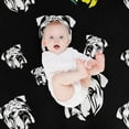 thumbnail image 6 of English Bulldog Black & White Pattern Printed Throw Blanket，Kids Adults Soft Lightweight Flannel Fleece Blanket for Couch Sofa Bed Living Room 60"×80", 6 of 8