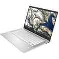 thumbnail image 3 of Restored HP Chromebook 14A 14" Laptop, Intel, 4GB RAM, 64GB HD, Chrome OS, Silver, 14a-na0031wm (Refurbished), 3 of 4