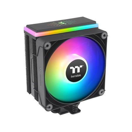 Thermaltake ASTRIA 200 ARGB CPU cooler, Compatible with latest Intel LGA 1700 and AMD AM5 CPU Single Tower 210W TDP cooling power CL-P119-AL12SW-A