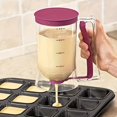 thumbnail image 2 of Pancake Cupcake Batter Separator - Handheld Funnel Measuring Cup Tool For Clutter-free Baking, Batter Separator Cupcake Pancake Cookies Cake Waffles The Perfect Baking Tool For Cupcakes, Waffles, Muff, 2 of 5