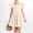 Beige, variant on Easter Dresses Short Sleeved Small Floral Princess Style Girls Summer Dress for Teens Casual Spring Dress (White,1-2 Years)