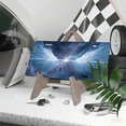 thumbnail image 3 of 1 Pcs 2D Flat License Plate Covers & Frames, Cosmic Wings For Decorative Front, Waterproof For Decoration Aluminum License Plate Covers & Frames Cover For Men Women, 12" X 6", 3 of 6