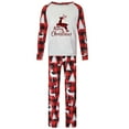 thumbnail image 2 of AGWOLF Christmas Family Pajamas Sets Matching Family Christmas Pajamas Long Sleeve Xmas Family Pajamas Matching Sets Trendy Holiday Loungewear Sleepwear, 2 of 6