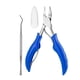 thumbnail image 1 of Soidarity Cortaúñas de acero inoxidable para uñas encarnadas, removedor de uñas de los pies, alicates de bolsillo de viaje para manicura y pedicura, Juegos de manicura Azul Soidarity CE003228-03, 1 of 8