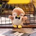 thumbnail image 4 of Stuffed Penguin Keychain High Simulation Soft Stuffed Decorative Toy Bag Decoration Stuffed Penguin Doll Keyring for Children, 4 of 8