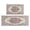 Bohemian Light Blue-1, variant on 2 Piece Bohemian Light Blue National Design Farmhouse Rug Kitchen Rug Set, Decor Kitchen Rugs, Absorbent Non-Slip Washable Floor Mats, Home Indoor Runner Rugs 17"x47" 17"x30"