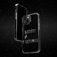 thumbnail image 6 of DistinctInk Clear Case for Apple iPhone 15 PLUS (6.7" Screen) - Salute A Veteran, 6 of 9