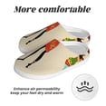 thumbnail image 6 of Disketp African Women Women's Men's Slippers Plush Slip-On House Slipper for Winter Indoor Soft Cushion Non-slip Fluffy Slides Slippers-8, 6 of 7
