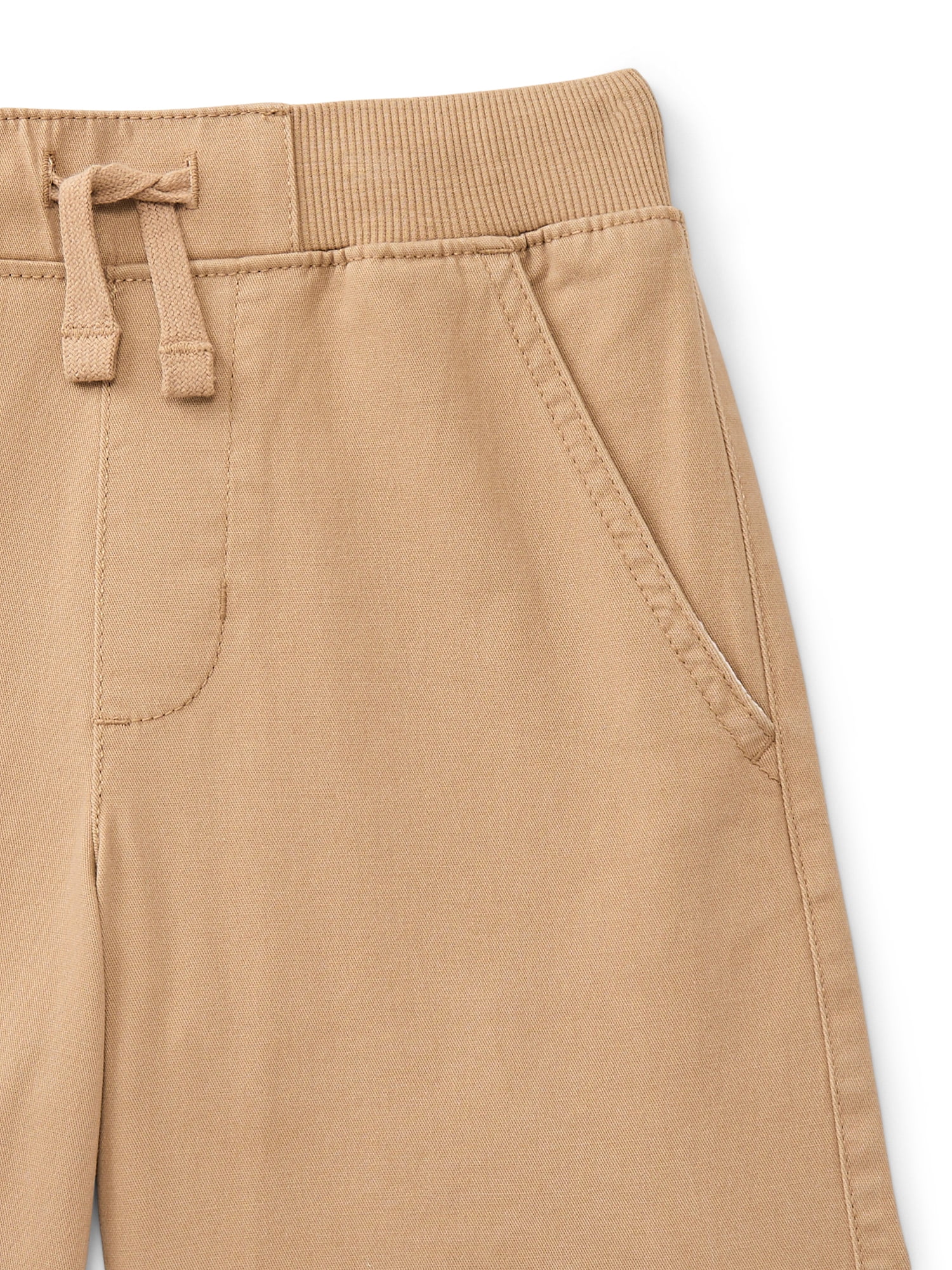 Wonder Nation Little Boys Stretch Twill Shorts, Sizes 4-10