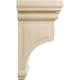 thumbnail image 3 of Ekena Millwork 6"W x 6 3/4"D x 12"H Large Woodruff Wood Corbel, Rubberwood, 3 of 4