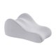 thumbnail image 1 of Almohada triangular de espuma viscoelástica en forma de cuña para dormir cómodamente y recibir masajes mientras gris oscuro, 1 of 9