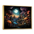 thumbnail image 2 of Designart "Bohemian captivate Forest Tapestry II" Abstract Floater Framed Canvas Print, 2 of 7