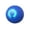 Blue, variant on VMWMSSR Interactive Dog Toy Ball Touch Activated Vibrating Rolling Pet Toy With Led Light Ring Durable Automatic Moving Play Ball For Small Medium Large Dogs Indoor Entertainment(Blue-2.04")