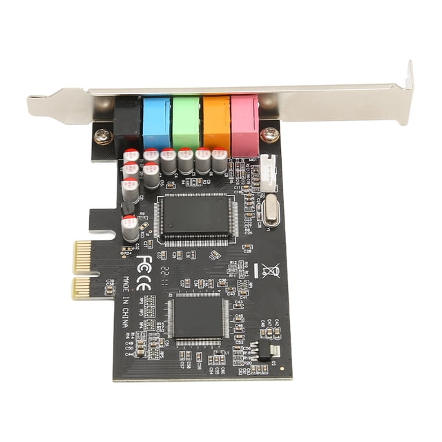 Tarjetas de sonido internas para computadora, tarjeta de sonido PCIE 5.1 Tarjeta de sonido para PC Tarjeta de sonido PCIE creada con maestría
