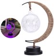 thumbnail image 1 of HEVIRGO LED Lights Moon Shaped Decorative Battery Powered Moon-Star Night Light for Home, 1 of 10