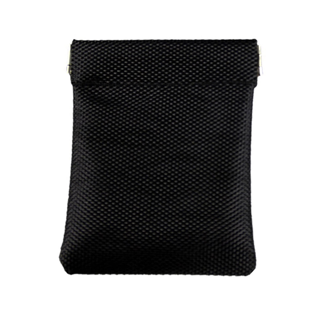 GENEMA Nylon Coin Purse Earbuds Earphone Holder Pouch for Women Men Wallet Change Pouch