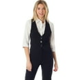 thumbnail image 4 of Made by Olivia Women's Dressy Casual Versatile Racerback Vest Tuxedo Suit Waistcoat, 4 of 6
