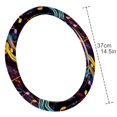 thumbnail image 4 of Note 14.5 Inch Printing PVC Leather Car Wheel Covers Steering Wheel Cover Auto Accessories, 4 of 6