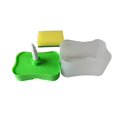 thumbnail image 2 of Dispenser Soap Dispenser Box ABS Press Type Sponge Holder Washing Tool for Kitchen Countertop, 2 of 4
