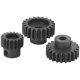 thumbnail image 1 of M1 21T+M1 22T+32P 18t Kit de engranaje de motor de piñón de metal para coche de control remoto 1/10 1/8, 1 of 10
