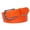 Orange, variant on 1 1/2" (38 mm) Snap On Nickel Free Faux Synthetic Patent Leather Fashion Plain Belt