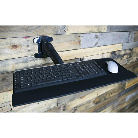 VIVO Deluxe Computer Keyboard Tray Holder (Tray Only) for VESA Mount Stand  | Fits VESA 100x100mm (Stand-KB2)
