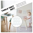 thumbnail image 2 of Raindrops 10Pcs Furniture Leg Pads to Protect Floors in Transparent PVC for Furniture, 2 of 8