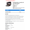 thumbnail image 2 of Front Brake Pad Set - Compatible with 2018 Dodge Challenger, 2 of 2