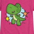 thumbnail image 3 of Disney - Rex - Toddler & Youth Girls Short Sleeve Graphic T-Shirt, 3 of 5