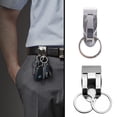 thumbnail image 6 of HOTYA Car Key Ring Double/ Single Ring Belt Clip Keychain for Outdoor Camping Hiking, 6 of 13