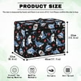thumbnail image 7 of SEANATIVE Strawberry Shark Sewing Machine Protective Cover Soft Sewing Machine Cover Dust Cover with Pocket for Most Standard Sewing Machines Cover Decor Accessories, 7 of 7