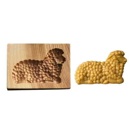 

Sakupycq DIY Baking Moulds Wooden Cookie Cookie Moulds Embossing Craft Decorative Baking Tools for Christmas Thanksgiving Christmas Kitchen “F” (Clearance)
