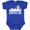 Royal Blue, variant on Inktastic Seattle Skyline Grunge Boys or Girls Baby Bodysuit