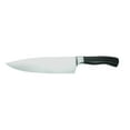 thumbnail image 3 of HUBERT® Cook's Knife Stainless Steel with Black Santoprene Handle - 8" L Blade, 3 of 4