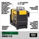 thumbnail image 4 of Nivel láser DEWALT DW0811LG 12V MAX Cross Line 2 x 360 Green, 4 of 8