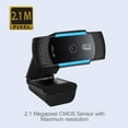 thumbnail image 5 of Adesso Cybertrack H5 1080p Hd USB Autofocus Webcam with Microphone, 1920 Pixels X 1080 Pixels, 2.1 Mpixels, Black, 5 of 5
