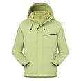 thumbnail image 5 of 3-in-1 Windbreaker Jacket for Women Men Fall Winter Detachable Fleece Windproof Waterproof Zip Up Ski Jacket Outerwear, 5 of 7