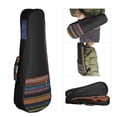 thumbnail image 3 of Yeacher Colorful 21" Soprano Ukelele Ukulele Uke Bag Backpack Case Ethnic National Style Durable Cotton Thicken Padding with Adjustable Shoulder Strap, 3 of 8