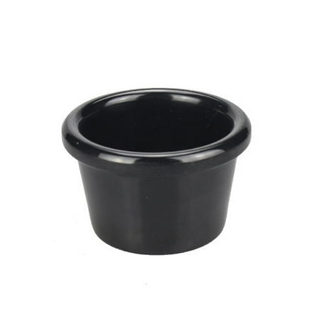 

6CM American Tableware Cafe Lounge Bar Special Black Melamine Sauce Cup Sauce Cup Small Bowl