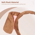 thumbnail image 5 of Dog Ear Headband, Soft Plush Headwear, Adorable Puppy Ear Headband, Cartoon Head Hoop for Cosplay Costume, Halloween, Theme Party, Face Washing, 5 of 7