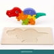 thumbnail image 3 of Children's 3d Wooden Three-dimensional Puzzle Building Blocks Baby Puzzle Early Education Intelligence Wooden Dinosaur Toys For Baby Birthday Gift Children's Day Gift, 3 of 5