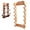 D, variant on Armory Replicas Black Wooden Single Sword Wall Display – Handcrafted Collector’s Mount Stand for Decor