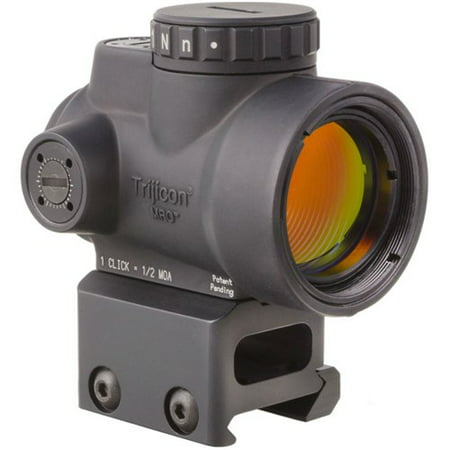 Trijicon 1x25mm MRO 2.0 MOA Adjustable Green Dot Sight w/ Full Co-Witness Mount -