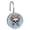 Multicolor 1, variant on 12pcs Decorative Shower Curtain Hooks, Rust Resistant Shower Rings for Bathroom Living Room,Rustproof Stainless Steel Rings for Shower Curtain and Liner Rods,Hive and Bee Flowers
