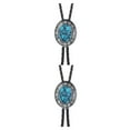 thumbnail image 2 of Qarigey Bolo Tie para hombre Corbatas hechas a mano Colgante Collar Corbatas Decoraciones para el día de San Valentín Adornos Regalo de Type2 NO2, 2 of 6