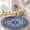 Color 2, variant on SPXUBZ Round Velvet Area Rug Classic Navy Blue White Mandala Circular Floor Mat Soft Medallion Accent Carpet for Bedroom Living Room Boho Home Decor Non-Slip Modern Throw Rugs
