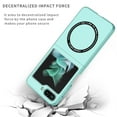 thumbnail image 7 of TECH CIRCLE Magnetic Case for For Samsung Galaxy Z Flip 5 5G 2023 ,Built in Magnet Compatible with MagSafe Charger,Shockproof Lightweight Slim Hard PC Folding Phone Case for Galaxy Z Flip 5,Light Blue, 7 of 7