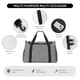 thumbnail image 4 of Disketp Black And White Houndstooth Bolsa de Viaje Tipo Duffle, Bolso de Mano para Fin de Semana para Mujer, Bolsa de Gimnasio Ligera para Hombre, Esencial para Viajes, 4 of 7