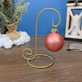 thumbnail image 4 of Bard's Small Twisted Gold-toned Ornament Stand, 5.5" H x 3" W x 3.5" D, Pack of 12, 4 of 5