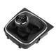 thumbnail image 1 of Perilla de marchas de coche de 5 velocidades bota de palanca de cambios de coche con cuero PU kit de botas de polaina a prueba de polvo para G_olf 6 MK5 MK6 2005-2014 ANGGREK Otros, 1 of 8